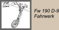 Fw 190 D-9 Fahrwerk